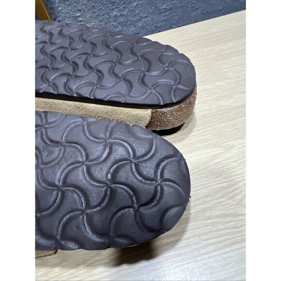 Birkenstock Boston Suede Leather Clogs Mule Slip On Casual Womens Size 39 - Picture 7 of 11